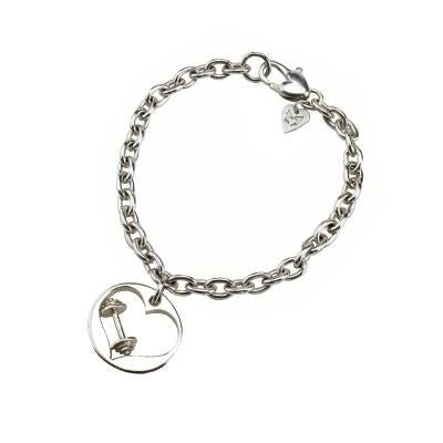 "LOVE 2 LIFT" Dumbbell Couture Bracelet